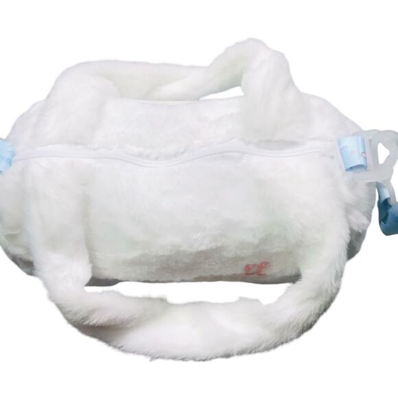NEW Cinamoroll White Plush Shoulder Crossbody Handbag - Picture 11 of 12